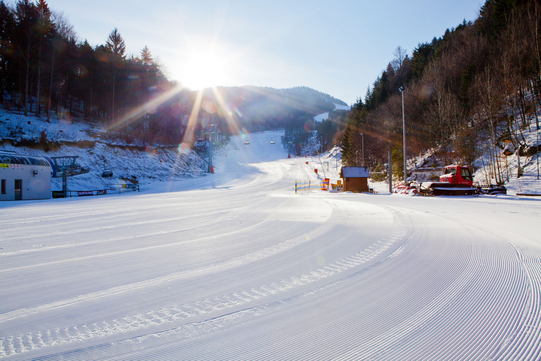 company ski party